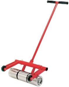 lot 422 image: QEP Tools 75-Pound Heavy Duty Vinyl and Linoleum Floor Roller, 10-950.