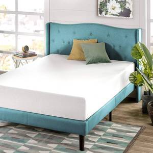 lot 432 image: Zinus 10 Inch Green Tea Memory Foam Mattress, King, AZ-BTCM-10K, NEW Carton damage during shipping.