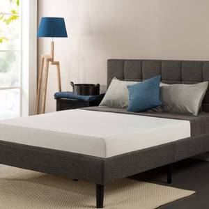 lot 435 image: Zinus Ultima Comfort Memory Foam 8 Inch Mattress, Queen, SM-SC-BTCM-8Q, NEW Carton damage during shipping.
