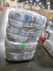 lot 330 image: 24 Rolls of Knauf Insulation R-30 Eco Roll UnFaced Fiberglass Insulation Roll 10 in. x 15 in. x 22 ft. Model 613430.