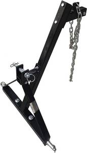 lot 353 image: Bac Industries Timber Tuff TMW-81 3-Pt Log Skidding Arm, Black, TMW-81 - Unclaimed Freight.