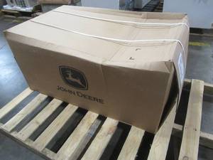 lot 360 image: John Deere 2 Bag Bagger for Ztrak, Z300 Series Mowers, GY21839 - Unclaimed Freight.