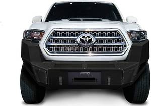 lot 454 image: Go Rhino 24388T BR5 Front Replacement Bumper, 24388T - For Toyota Tacoma. Carton Damage, Piece at damage site looked to be ok