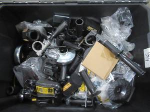 lot 18 image: WHOLESALE MIXED BIN OF MISCELLANEOUS DEWALT TOOLS PARTSACCESSORIES