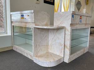 lot 12 image: 3 Piece Reception Desk with Retail Display