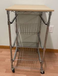lot 48 image: Multipurpose KItchen Utility Cart