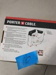 PORTER CABLE Pneumatic 18-Gauge 38 in. Crown Stapler