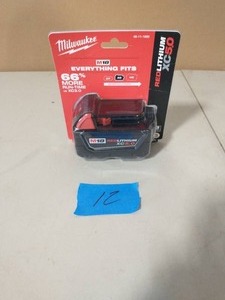 MILWAUKEE M18 18-Volt 5.0 Ah Lithium-Ion XC Extended Capacity Battery Pack