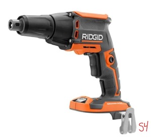 RIDGID 18-Volt Cordless Brushless Drywall Screwdriver with Collated Attachment (Tool-Only)