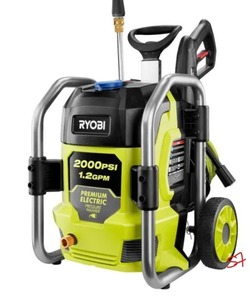 RYOBI 2000 PSI 1.2 GPM Cold Water Electric Pressure Washer