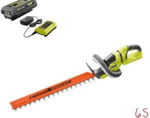 RYOBI 40V 24 in. Cordless Battery Hedge Trimmer with 2.0 Ah Battery and Charger