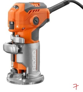 RIDGID 5.5 Amp Compact Fixed-Base Corded Router