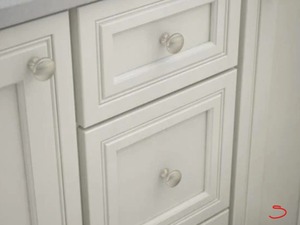 Classic Round 1-14 in. (32 mm) Satin Nickel Hollow Cabinet Knob (50-Pack)