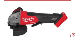 MILWAUKEE M18 FUEL 18-Volt Lithium-Ion Brushless Cordless 4-12 in.5 in. Grinder wPaddle Switch (Tool-Only)