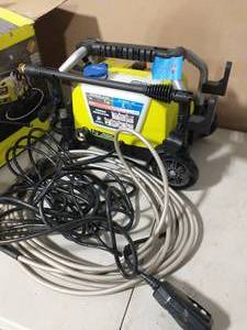 RYOBI 1900 PSI 1.2 GPM Cold Water Wheeled Electric Pressure Washer