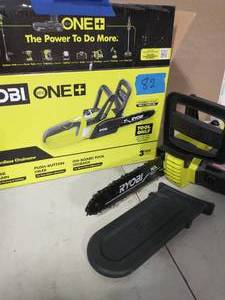 RYOBI ONE 18V 10 in. Cordless Battery Chainsaw (Tool Only)