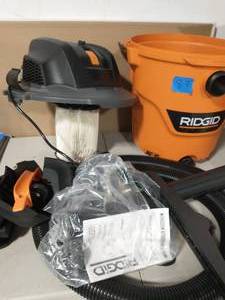 RIDGID 12 Gal. 5.0-Peak HP NXT WetDry Shop Vacuum with Filter, Hose and Accessories