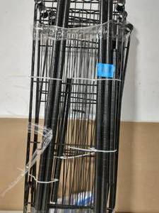 HDX Black 4-Tier Metal Wire Shelving Unit (36 in. W x 54 in. H x 14 in. D)