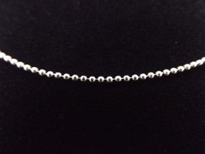lot 22 image: .925 Sterling Silver Ball Link Necklace