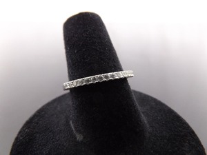 lot 64 image: .925 Sterling Silver Zirconia Ring Size 7