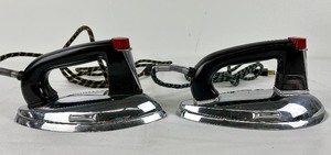 lot 208 image: Vintage General Mills Electric Irons, Edison Electric Hotpoint Iron