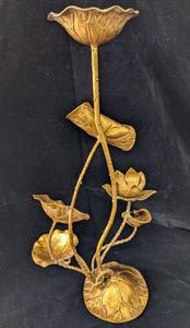 lot 45 image: 24 Copper Lotus Water Feature - Cascading Fountain