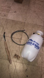 1.5 gal. Bleach sprayer