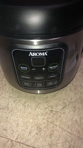 Aroma Housewares ARC-994SB 2O2O Model Rice & Grain Cooker Slow Cook, Steam, Oatmeal, Risotto, 8-cup cooked4-cup uncooked2Qt, Stainless Steel