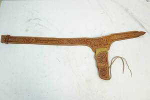 Gun belt, holster