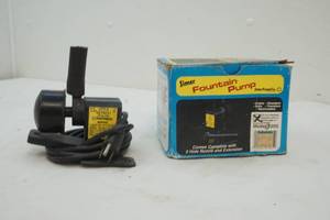Simer Fountain pump