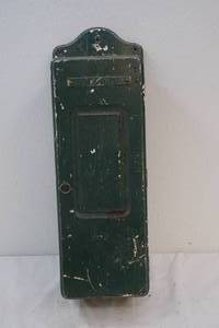 Antique repurposed phone box