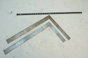 framing squares, yard stick