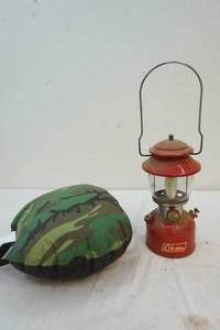 Coleman lantern, cushion