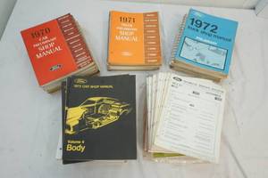 vintage automotive manuals