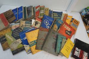 vintage automotive manuals