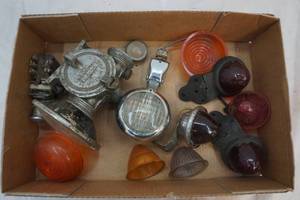 vintage auto light covers
