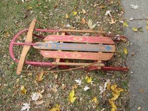 lot 11 image: Vintage Royal Racer Sled...
