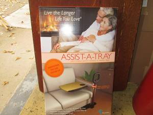 lot 97 image: Assist A Tray. Swivel holder...