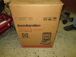 lot 111 image: Bombardier kerosene heater...