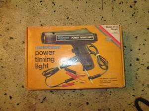 lot 117 image: Power timing light...