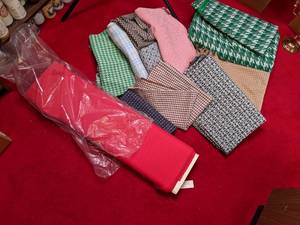 lot 249 image: Lot of Crafting Fabric...