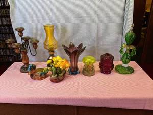 lot 253 image: Vintage Chianti Oil Looking Candle ...