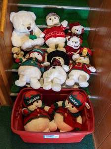 lot 321 image: Large lot of Christmas Bears and sn...