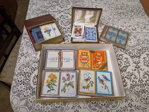 lot 202 image: Box of Multiple Playing Card Decks...