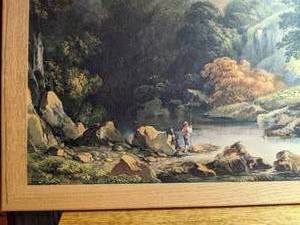 lot 318 image: Framed picture 30.2524.25, smal...