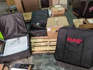 RAB spot light, troffer light and 6...