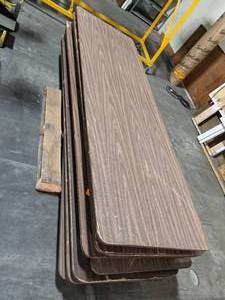 Lot of 8 8 Folding tables...