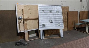 Handyman lot includes plywood and p...