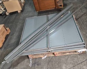Metal Shelving Unit 7 uprights 24 ...