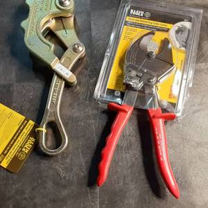 Klein tools ratcheting cable Cutter...